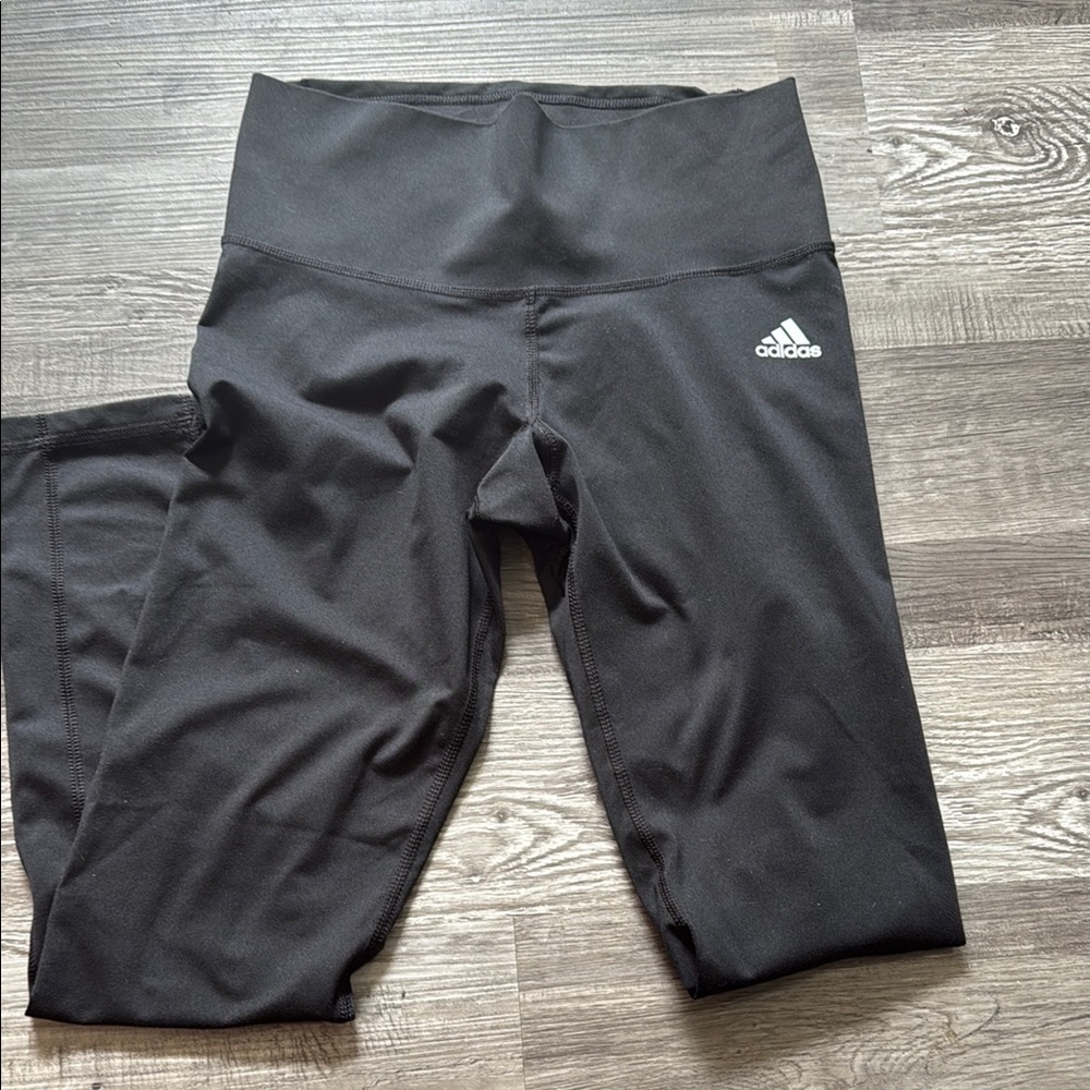Adidas Black Leggings Full-Length Performance Fit